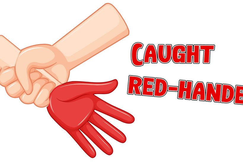 The Origin of ‘Caught Red-Handed’: A Phrase with Bloody Roots