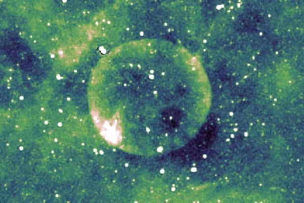 Teleios: The Perfect Bubble—Unraveling the Mystery of a Supernova Sphere