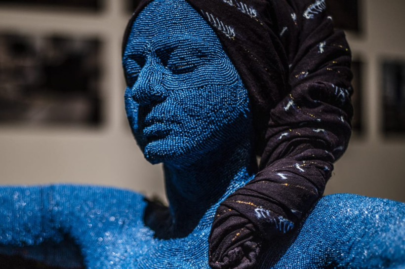Beya Gille Gacha, Beaded Sculpture and Heritage in Motion